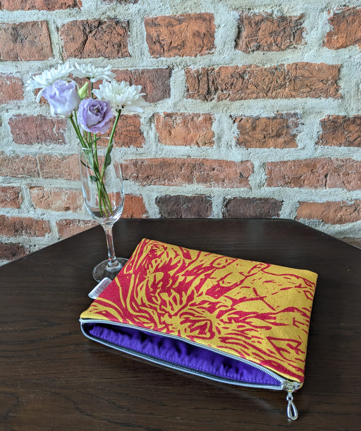 Notgreymade printed bag - Passion design