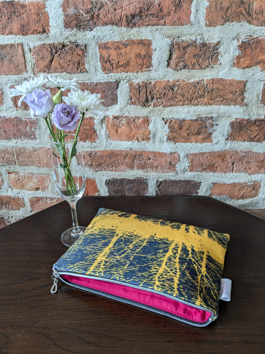 Notgreymade printed bag -  Forest yellow design